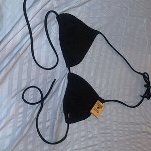 Victoria's Secret Black Bikini Top